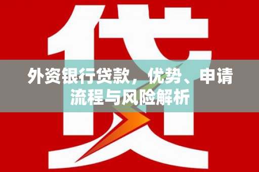 浏阳外资银行贷款，优势、申请流程与风险解析