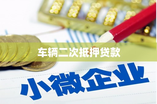 浏阳车辆二次抵押贷款