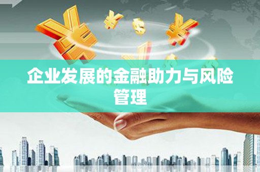 浏阳企业发展的金融助力与风险管理