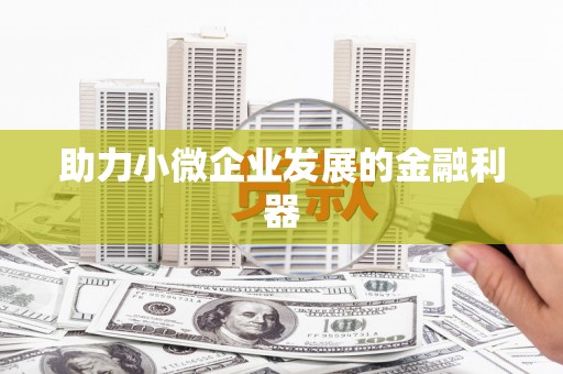 浏阳助力小微企业发展的金融利器