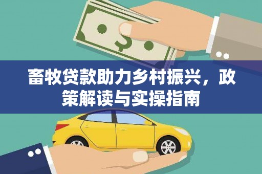 浏阳畜牧贷款助力乡村振兴，政策解读与实操指南
