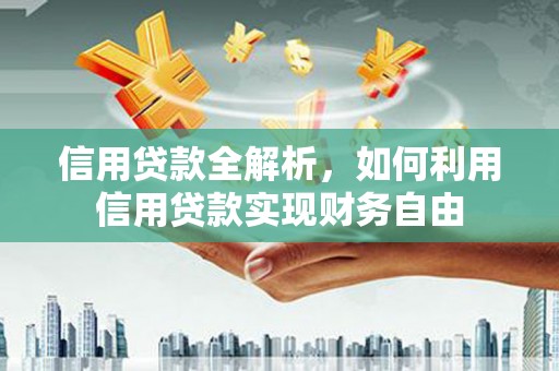 浏阳信用贷款全解析，如何利用信用贷款实现财务自由