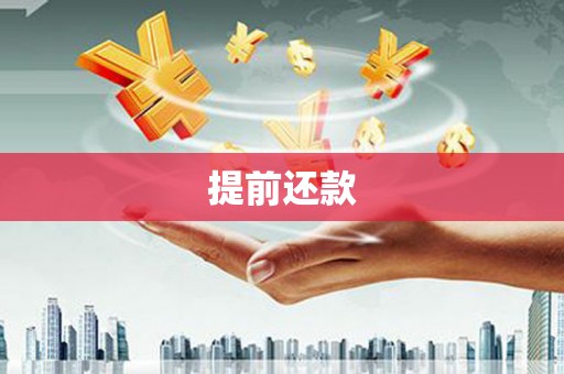 浏阳提前还款