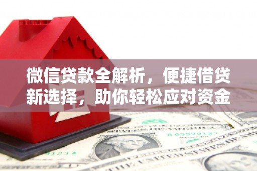 浏阳微信贷款全解析，便捷借贷新选择，助你轻松应对资金需求